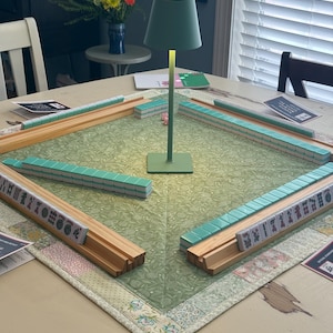 Mahjong Pattern Board Quilted Mahjong Mat Pattern - Etsy
