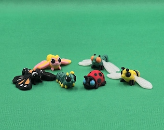 Mini insectos flexibles/mascotas de bolsillo *Insectos* (crías)