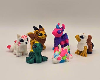 Criaturas míticas miniflexibles