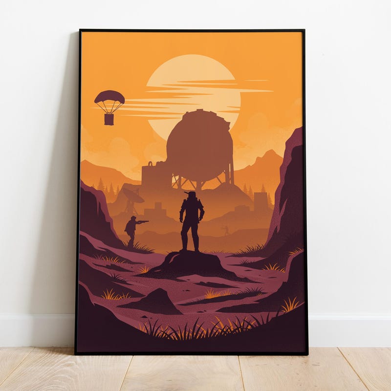 Rust Game Art Poster - Etsy UK