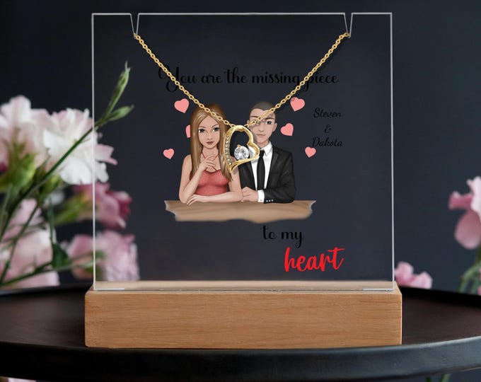 Keepsake Acrylic & Forever Love Necklace (Empire Builder)