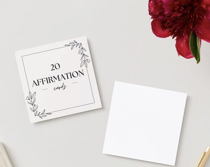 Digital Affirmation Cards