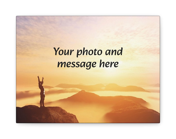 Personalized Art | Canvas | Minimal Typography Wall Art