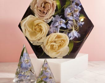 Resin Flower Preservation Deposit: Wedding Bouquet Keepsake