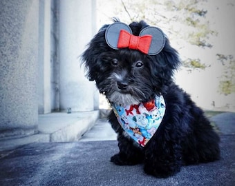 Mouse Ear Bow Hair Clip for Dogs  or Anyone