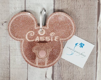Personalized Mouse Ear Holder For Your Disney Park Bag