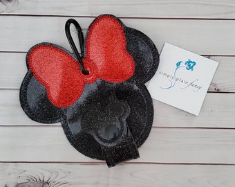 Mouse Ear Holder - Bag or Belt Clip, Theme Park Accessory