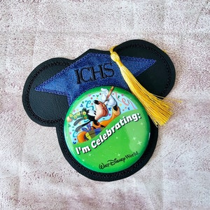 Graduation Celebration Button Backer - Personalized - Grad Night