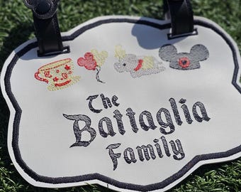 Personalized Stroller ID Tag for your Disney Vacation