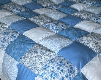 Edredón acolchado / Manta personalizada / Ropa de cama personalizada / Imprescindible para residencia estudiantil / Edredón hecho a mano / Ropa de cama para adolescentes / Edredón mullido