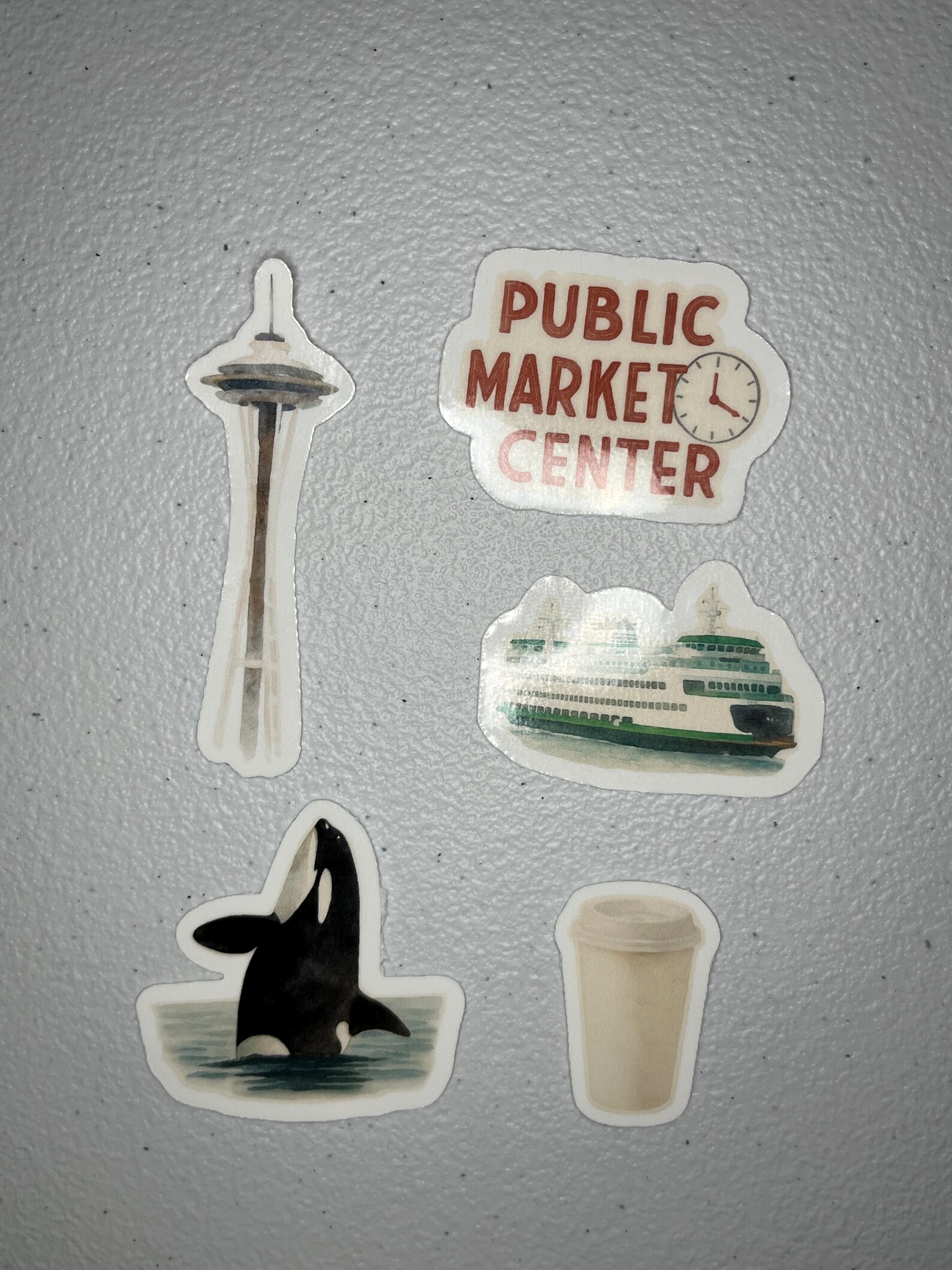 Seattle Sticker Bundle | Washington Stickers | Space Needle Vinyl ...
