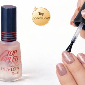 Revlon Top Speed™ Top Coat – Quick-Dry Clear Nail Polish | Long-Lasting High Shine