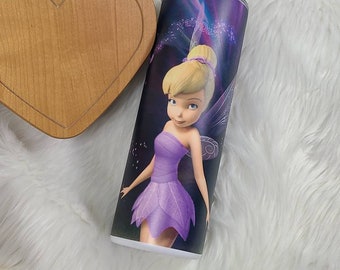 Glow in the Dark - Fairy Tumbler - 20 Ounce Tumbler - Firefly Tumbler - Fairy Gifts - Fairy Gifts for Girls - Gifts for Women - Epoxy Free