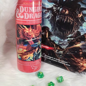Dungeons and Dragons Tumbler - Dungeon Master - D20 - D and D Cup - Dungeons and Dragons Gifts - Dragon Tumbler - Custom Tumbler