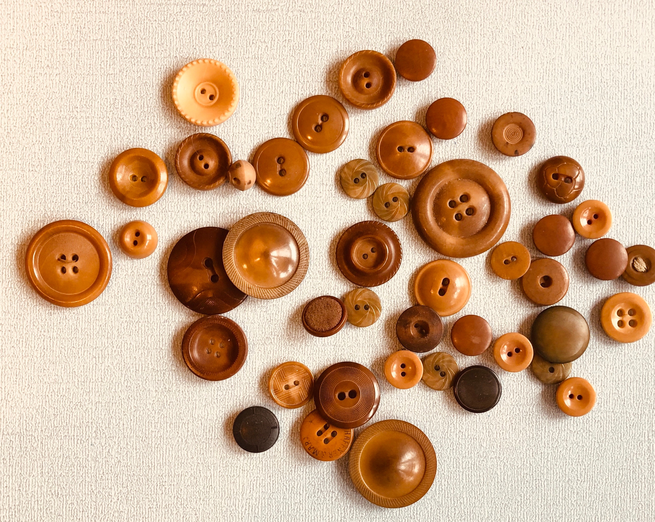 40 Random Vegetable Ivory/tagua Nut Buttons - Bulk, Mixed Lot - Etsy