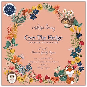 Craft Consortium Bloc de papier "Over the Hedge" 6x6 - Double face, papiers de qualité supérieure