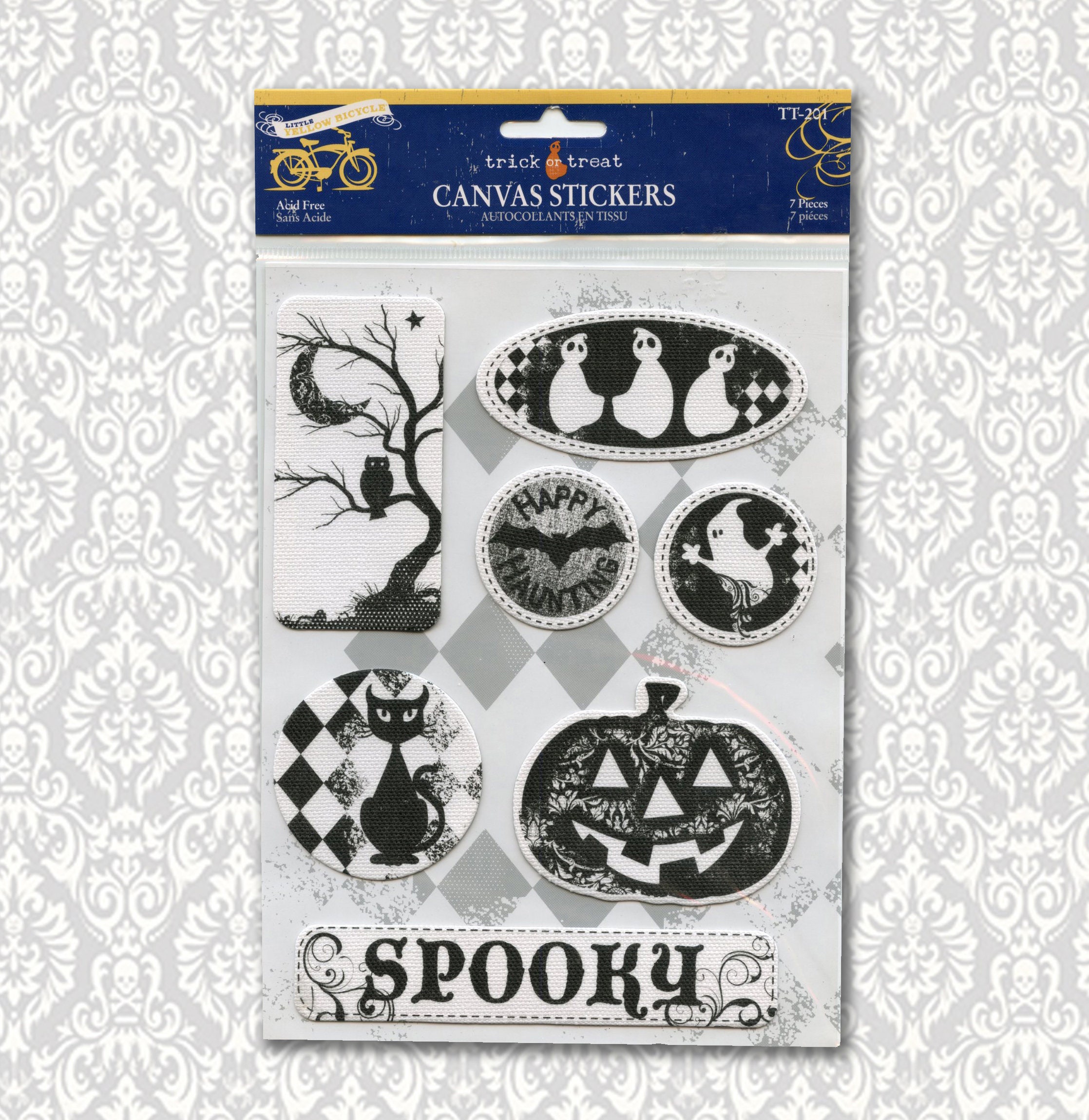 Halloween Scrap Pack 140 Pieces of Paper Stickers & - Etsy