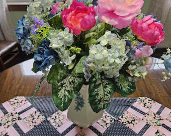 Apple Blossom Handcrafted Table Runner