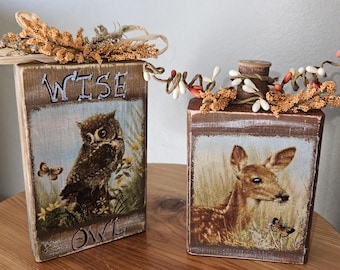 Fall Shelf Sitter Critters