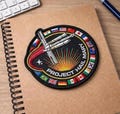 Project Hail Mary Embroidered Iron On Patch Space Mission Sci-Fi Rocket Patch product logo