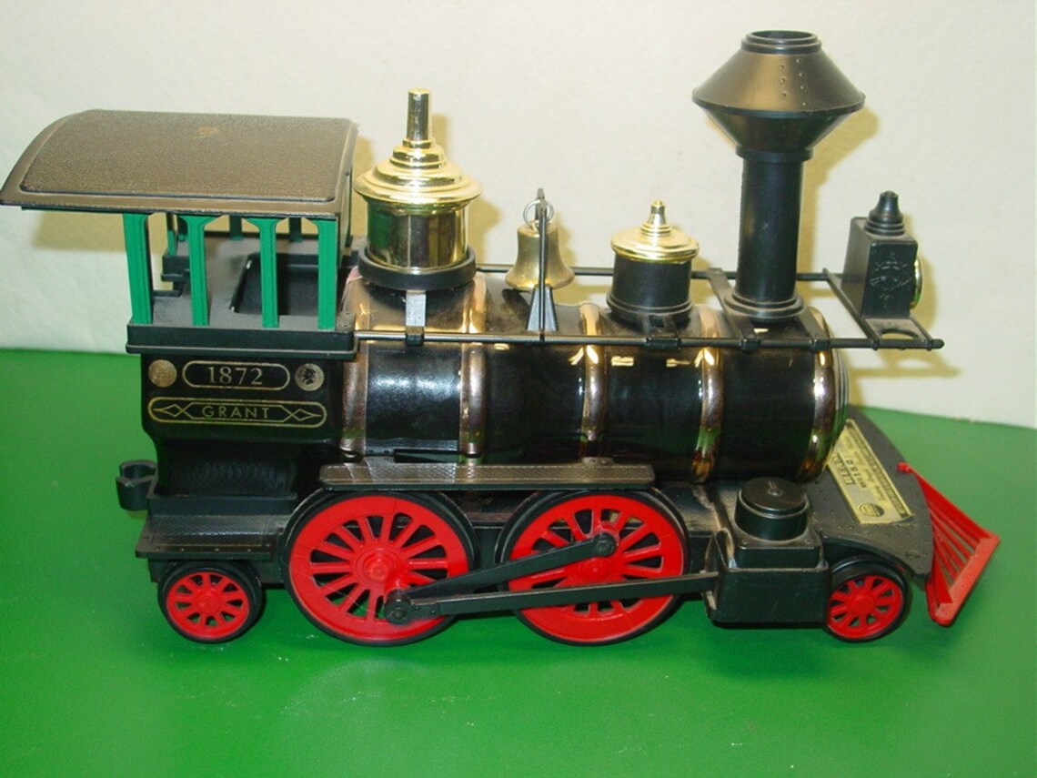 Vintage Jim Beam Bottle 1872 Grant Train Engine Decanter Etsy