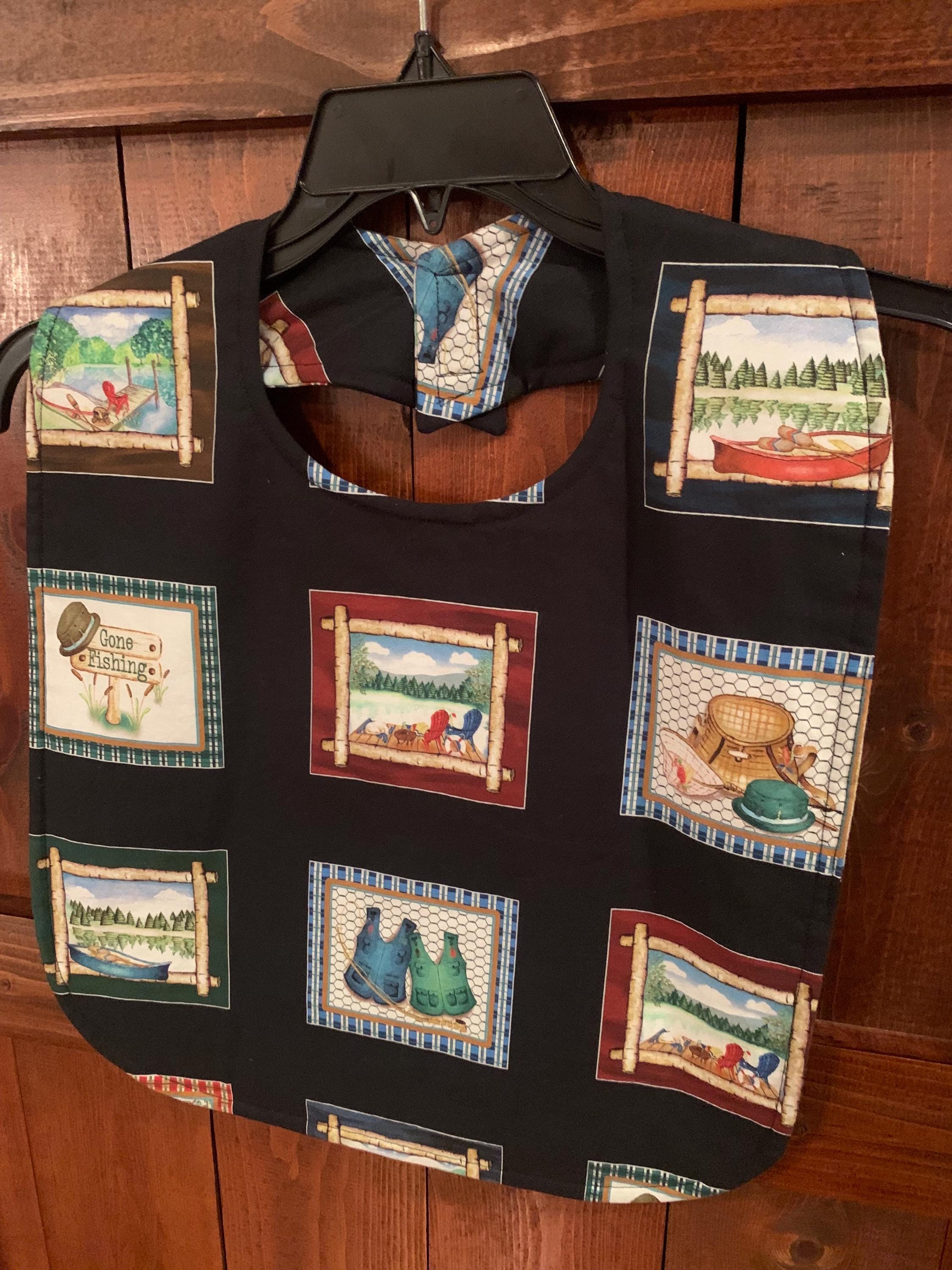 Adult Short Bib /Adaptive Bib/Smock Short 4 Layer Protection