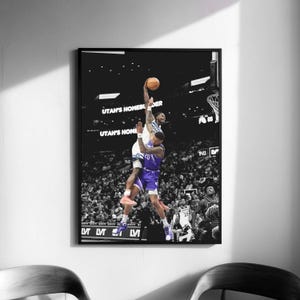 Ant-Man of Minnesota Dunk Poster, Wall Art Print, Basketball Poster, Sport Poster (Digital Download)
