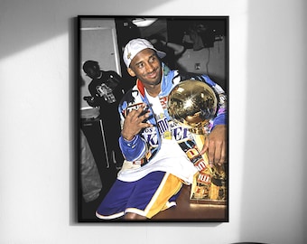 Kobe Champ, Basketball Wall Art (Digital Download)