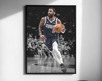 Iconic Kyrie Irving V2 Poster, Basketball Wall Art (Digital Download)