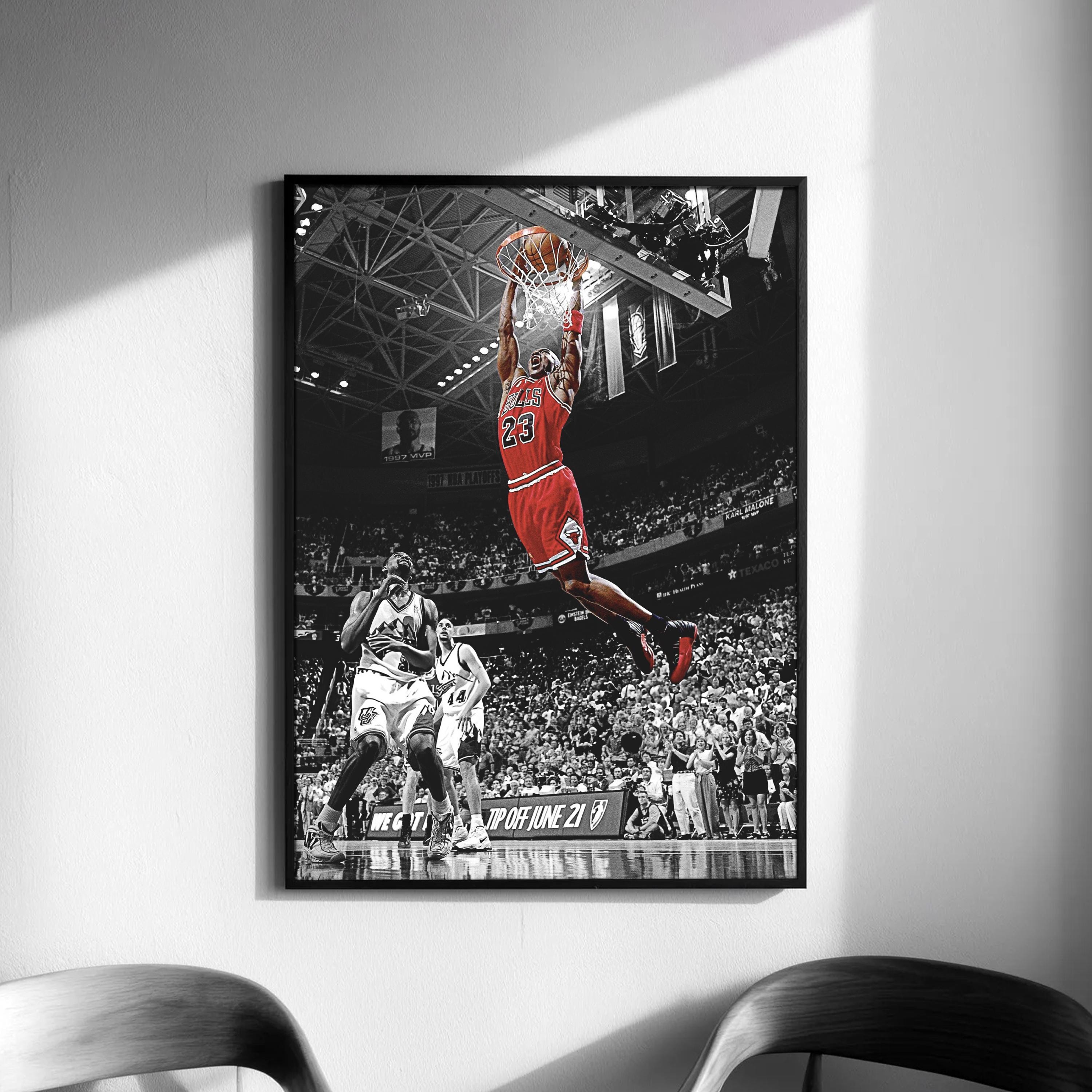 Michael jordan wings poster - Etsy 日本