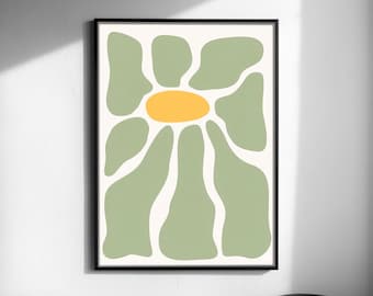 Poster Print Groovy Blossom (Digital Download)