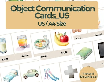 Printable PECS Communication Cards for Autism and Nonverbal Kids