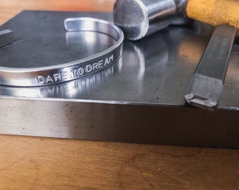 Dare to dream... bangle bracelet gift