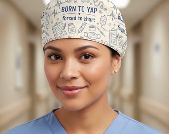 Funny Medical Scrub Cap: Women's Surgical Hat
