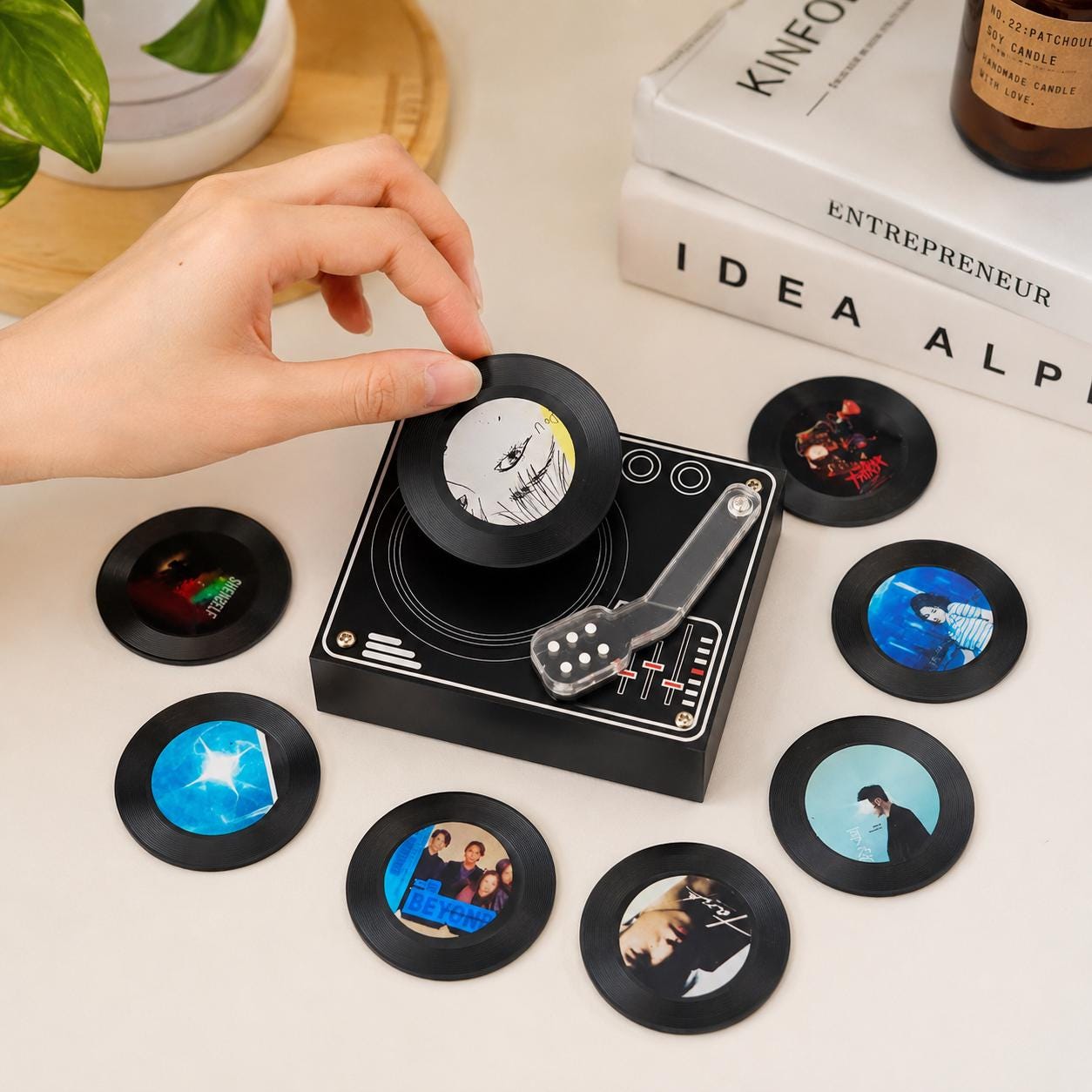 Nfc mini vinyl record - Etsy 日本