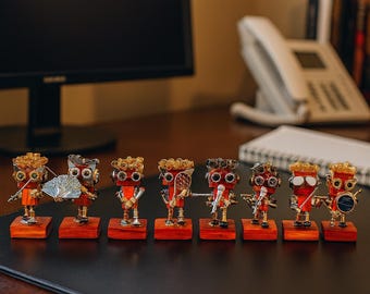 花を持ったロボット - Etsy 日本