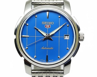 ヴィンテージ セイコー5 自動巻き腕時計 – 1970年代 ブラックダイヤル
