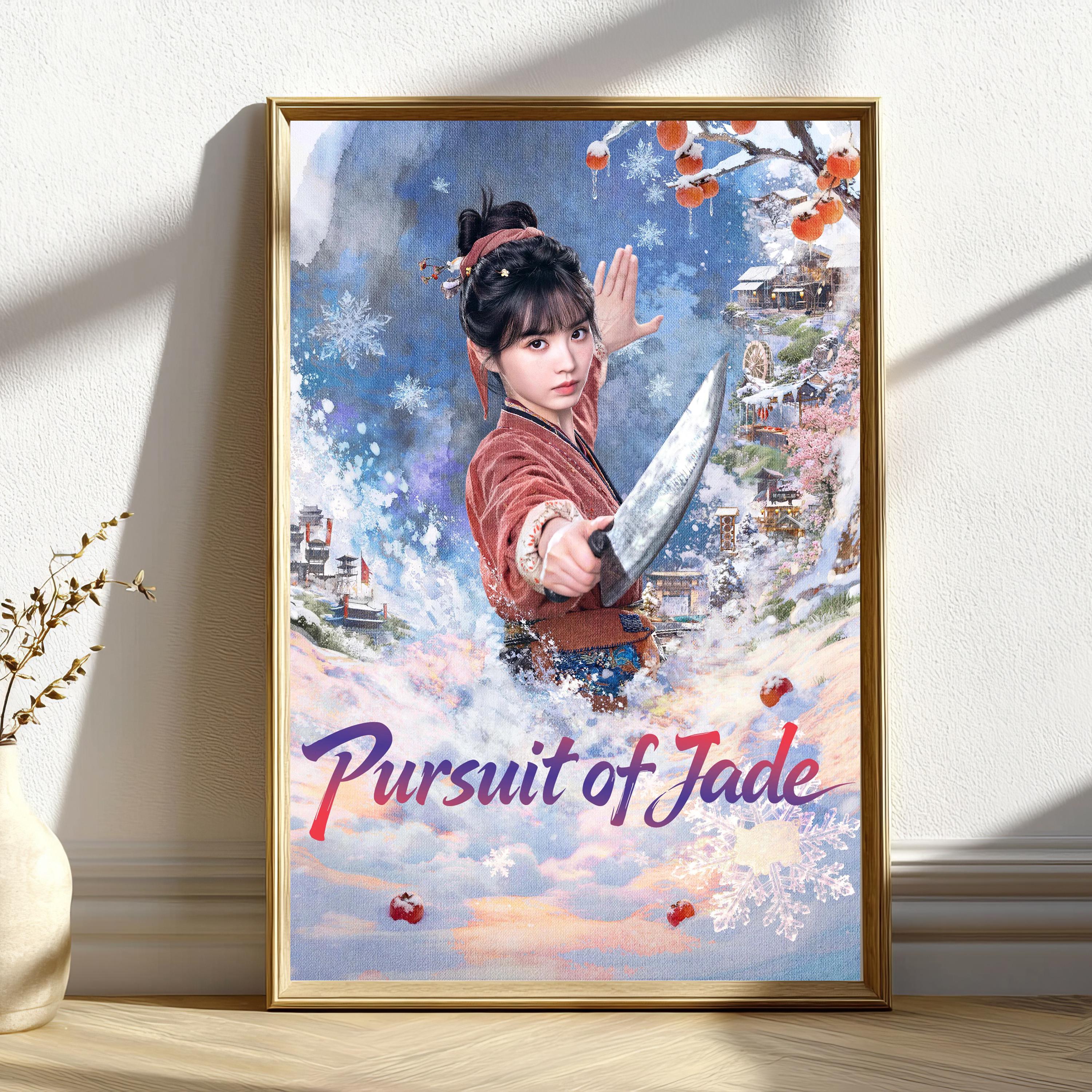 Jade Poster Pursuit of Jade Poster, Movie Poster, Modern Canvas Wall Art Print ...