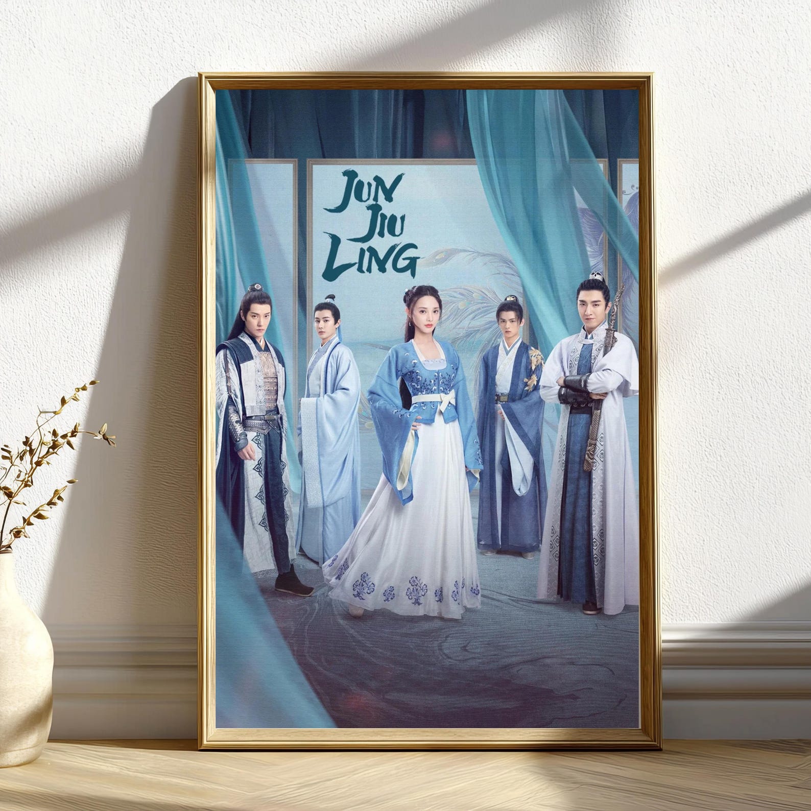 Jun Jiu Ling Poster, Movie Poster, Modern Canvas Wall Art Print ...