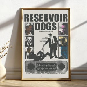 Reservoir dogs poster - Etsy 日本