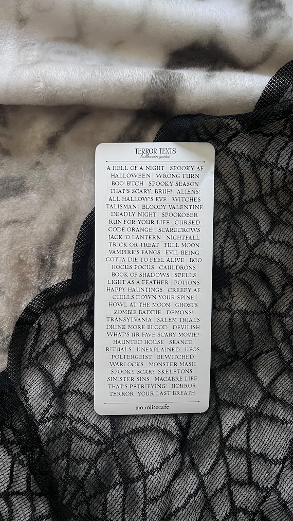 Terror Texts | spooky quotes