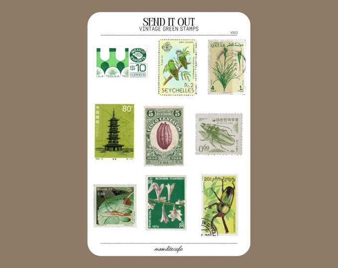 Vintage Green Stamps