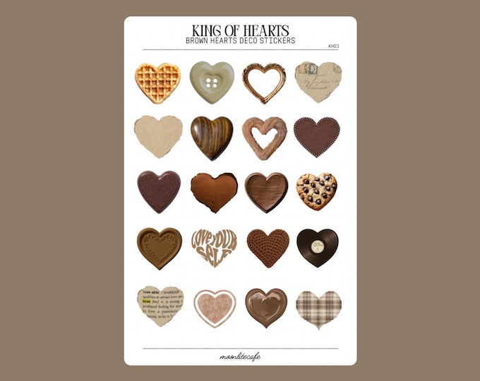 King of Hearts (Brown)