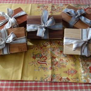 Swedish sandwich plates - set of four small serving plates - free US shipping