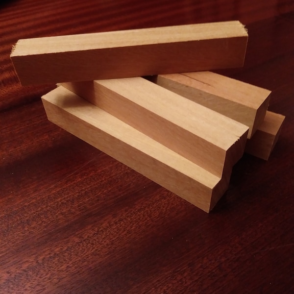 Teak pen blanks - small turning stock - box of 22 blanks - free US shipping