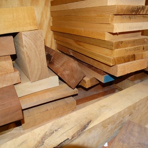 Cut-to-order turning blanks, scrap lumber, project wood, carving wood, scrap wood