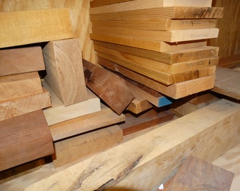 Cut-to-order turning blanks, scrap lumber, project wood, carving wood, scrap wood