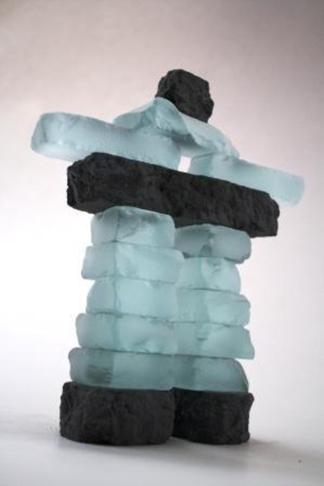 Inukshuk Glass and Stone / Inukshuk Verre Et Granite Etsy