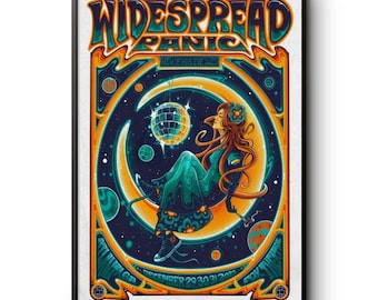 Widespread Panic Dec 29-31 2025 Fox Theatre in Atlanta GA Poster