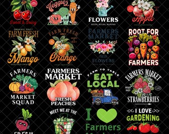 Farmers Market PNG, Farmers Market Clipart, Vegetable Clipart, Fruit Clipart, Farmers Market, Flower Shop PNG, Garden Clipart, Produce PNG